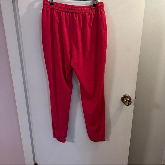 TNA Red Womens Track Pants S Aritzia Old School Thin Track Pants Vintage - Picture 6 of 7